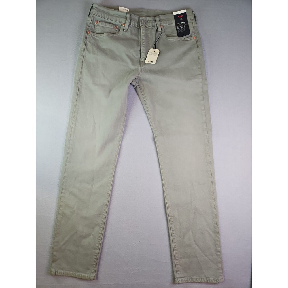 Men's Green Levi's 502 Taper 33x32